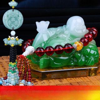 Tràng Đá Phong Thủy,vòng Đá May Mắn,Trang Trí bọc cần số ô tô,tượng phật,Chật Liệu Ngọc Mã Não Thủ Công