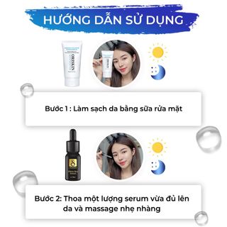 Serum Dưỡng Ẩm Cho Da Khô Oriskin White Skin Serum, Dưỡng Trắng Da Mờ Thâm Nám 10ml