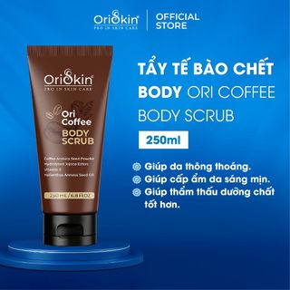 Tẩy Tế Bào Chết Cà Phê Cho Body Giúp Tẩy Da Chết, Cấp Ẩm, Cải Thiện Làn Da Sáng Mịn Ori Coffee Body Scrub 250ml giá sỉ