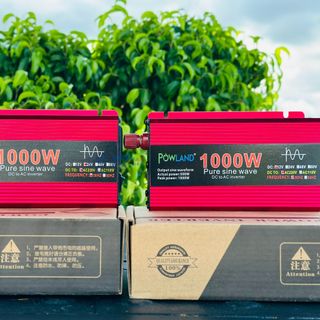 Bộ Kích Điện INVENTER 12V Ra 220V - Công Suất Lớn 1000W Dùng Được Cho Tất Cả Sản Phẩm Sử Dụng Điện Gia Đình, Oto, Xe Máy Tặng Kèm Bộ Kết Nối Ắc Qui