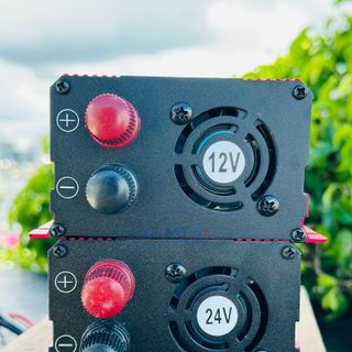 Bộ Kích Điện INVENTER 12V Ra 220V - Công Suất Lớn 1000W Dùng Được Cho Tất Cả Sản Phẩm Sử Dụng Điện Gia Đình, Oto, Xe Máy Tặng Kèm Bộ Kết Nối Ắc Qui