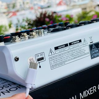 Mixer MTMAX GX06 Hát Livestream, Thu Âm, Karaoke Với Dàn Âm Thanh Gia Đình, Thiết Kế Sang Trọng Tích Hợp 99 Hiệu Ứng