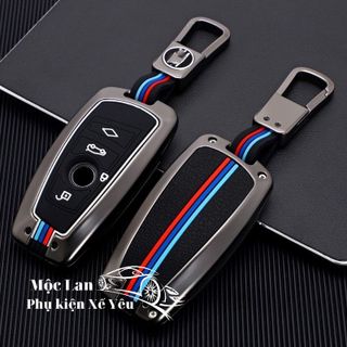 Ốp khóa kim loại cao cấp dáng thể thao xe ô tô Bmw F20 F30 G20 F31 F34 F10 G30 F11 X3 Fbảo vệ chìa khóa chịu va đập tốt