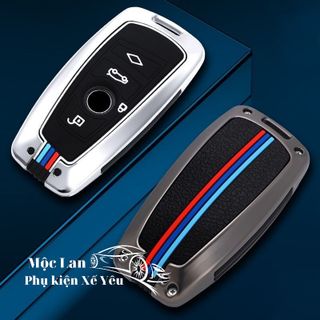 Ốp khóa kim loại cao cấp dáng thể thao xe ô tô Bmw F20 F30 G20 F31 F34 F10 G30 F11 X3 Fbảo vệ chìa khóa chịu va đập tốt
