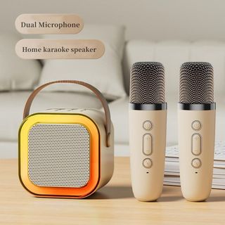 LOA BLUETOOTH KARAOKE NEWRIXING KÈM 2 MIC