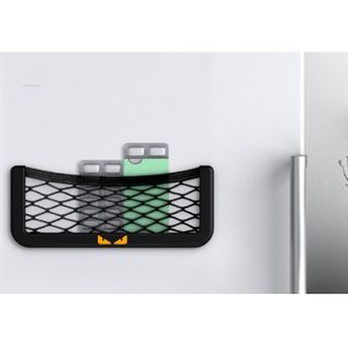 Giá đỡ túi lưới dán đa năng, loại lớn 20x8cm di động gắn mọi nơi tiện lợi để điện thoại, đồ đạc và rác trên xe ô tô F248
