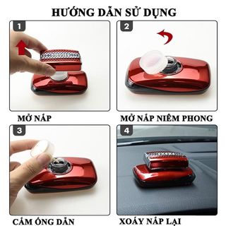 Nước Hoa Ô Tô, Nước Hoa Đính Đá Đẹp Sang Trọng, Mùi Thơm Dễ Chịu 75ml ( nắp chữ nhật)-Mộc Lan_Phụ Kiện Xế Yêu