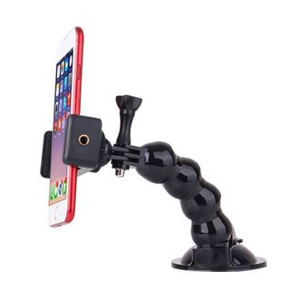 (giá xưởng) Giá đỡ điện thoại GOPRO hít cửa quay video TIKTOK , xem maps trên ô tô, gắn taplo kính kẹp cực chắc chắn