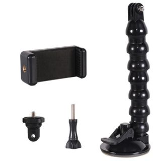 (giá xưởng) Giá đỡ điện thoại GOPRO hít cửa quay video TIKTOK , xem maps trên ô tô, gắn taplo kính kẹp cực chắc chắn