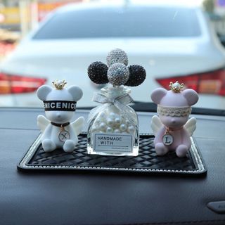 Nước Hoa Cài Cửa Gió Điều Hòa ô tô Gấu Thiên Thần Dễ thương,Trang Trí Taplo-Mộc Lan_Phụ Kiện Xế Yêu