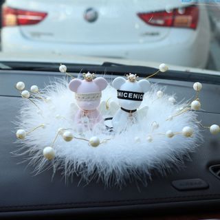 Nước Hoa Cài Cửa Gió Điều Hòa ô tô Gấu Thiên Thần Dễ thương,Trang Trí Taplo-Mộc Lan_Phụ Kiện Xế Yêu