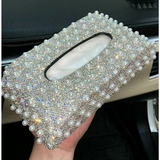 Hộp Đựng Khăn Giấy Trên ô tô NgọcCao Cấp-Trang Trí ô Tô,Bàn Ăn,Bàn làm việc-Mộc Lan Phụ Kiện Xế Yêu