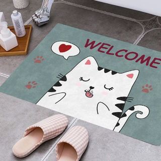 SỈ Thảm lau chân, thảm chùi chân nhà bếp bali đế cao su chống trơn trượt 40x60cm