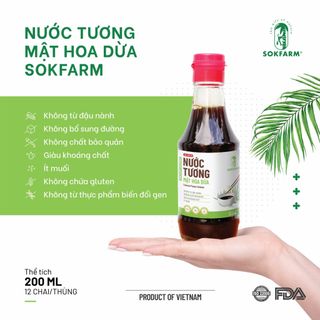 Sokfarm Nước Tương Mật Hoa Dừa