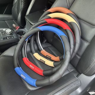 Bọc vô lăng D cut Spaco size 37-38cm cho các dòng xe đời mới 4-7 chỗ - Mộc Lan Phụ Kiện Xế Yêu
