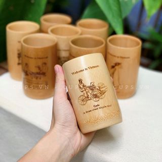 Cốc (Ly) Tre Cao Cấp - Sản Xuất Tại Việt Nam