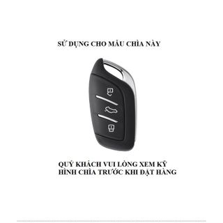 Ốp khóa kim loại cao cấp dáng thể thao xe ô tô MG-MG ZS, MG HS, MG5 2022 bảo vệ chìa khóa chịu va đập tốt - otofunmoclan