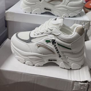 S9K F2 giầy nữ độn đế, giầy thể thao trẻ trung năng động