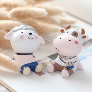 Mô hình trang trí Talo, bàn làm việc, phòng khách 6 con vật ngộ nghĩnh đáng yêu - quà tặng cuộc sống