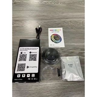 Đèn led FASHION cảm ứng âm thanh chứa nước hoa gắn cửa gió điều hoà ô tô - ánh sáng nhiều màu kết nối Bluetooth sạc usb
