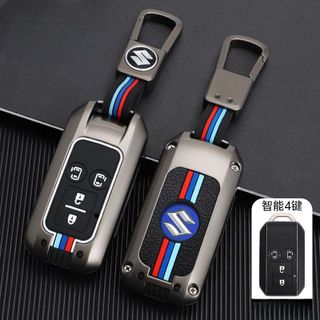 Ốp Chìa Khóa Suzuki XL7 Ertiga 19-22,Caiz – Swift Hợp Kim Kẽm-Bỏa vệ ốp khóa .Mộc Lan Phụ Kiện Xế Yêu