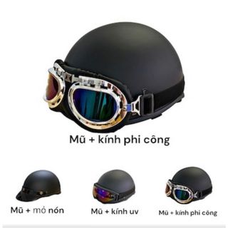 Nón bảo hiểm trẻ em kính phi công cho bé 3-13 tuổi đạt chuẩn kiểm định , mũ bảo hiểm trẻ em cao cấp chính hãng HTP