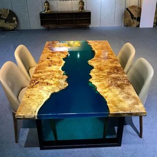Bàn làm việc cao cấp - Bàn họp - Bàn Epoxy cỡ lớn
