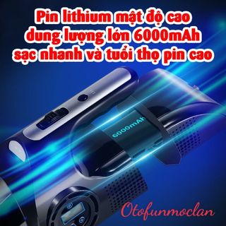 HÚT BỤI + BƠM LỐP Thế hệ mới FOR DRY&WET USE cắm tẩu cầm tay đa năng - 4 in 1 tiện ích dễ dàng sử dụng gia đình nhà cửa