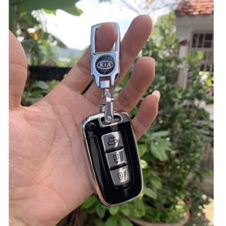 Ốp Chìa KhóaTPU Xe Kia Forte, Kia Sorento, Kia Carens 2009-2014-Hyundai đời cũ Loại 3 nút-Mộc Lan Phụ Kiện Xế Yêu