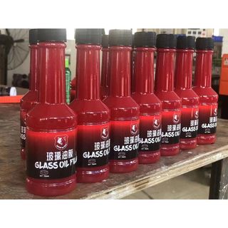 Nước rửa kính GLass OIL Film và Tẩy Ố Mốc Kính Lái Xe ô tô Làm Sạch Cặn Canxi màu đỏ - 150ml-Mộc Lan_Phu Kiện Xế Yêu