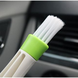 Chổi Vệ Sinh Điều Hoà, Cửa Gió, Nội Thất Xe Hơi,vệ sinh bàn phím máy tính/ Ô Tô - Chổi 2 Đầu Sử Dụng Dễ Dàng