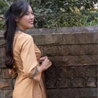 Áo Lam Đến Chùa, Vải Đũi Xước Thoáng Mát, Pháp Phục Huyền Trang - M 725