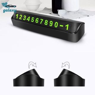 Bảng số điện thoại tiện ích đặt taplo khi đỗ xe tạm thời - bảng có dãy số phản quang - thẻ ghi số điện thoại gắn kính
