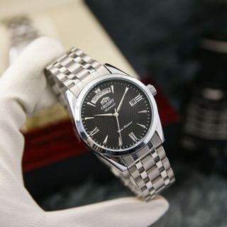 Đồng Hồ Orient Date Day Máy Cơ, Dây Đúc