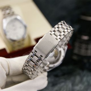 Đồng Hồ Orient Date Day Máy Cơ, Dây Đúc