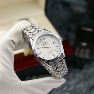 Đồng Hồ Orient Date Day Máy Cơ, Dây Đúc
