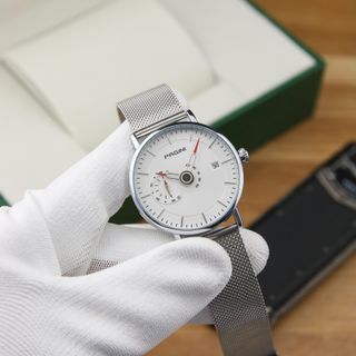 Đồng hồ pagini 8256 dây thép lưới