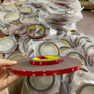Cuộn băng dính đục và trong dài 3 mét dày 1cm siêu dính chắc chắn dán nội ngoại thất ô tô - Mộc Lan Phụ Kiện Xế Yêu