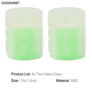 Sét 4 Nắp Bảo Vệ Van Bánh Xe máy xe Hơi Phản Quang, bảo vệ van xe khỏi bụi bẩn, chống nước