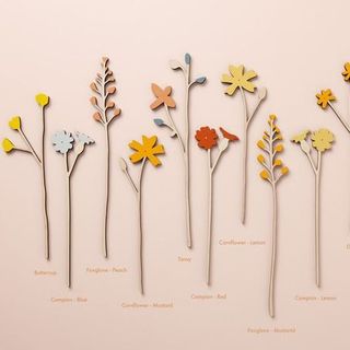 Hoa gỗ tô màu - quà tặng mẹ và cô