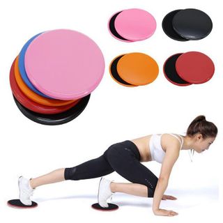 Đĩa trượt tập yoga bộ 2 dụng cụ tập thể dục thể hình gym pilates chất liệu nhựa ABS và xốp giúp cơ thể luôn săn chắc - SP035 giá sỉ