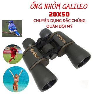 ỐNG NHÒM GAILILEO 20X50CM ĐẶC CHỦNG QUÂN ĐỘI