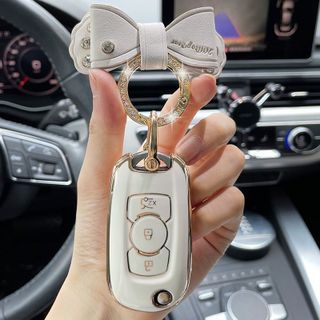 Ốp chìa khoá xe Vinfast Fadil &lt; viền kim loại + lót cao su trong suốt &gt;