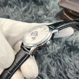 Đồng Hồ Orient Sun Moon Máy Cơ Mặt Size 40mm