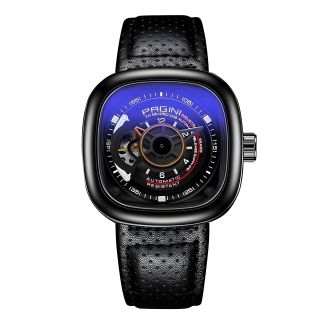 Đồng hồ cơ pagini 1886 máy cơ dây da
