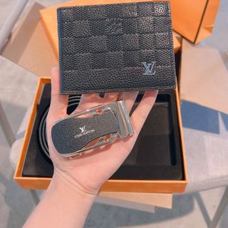 Túi xách quảng châu Bộ Thắt Lưng & Ví Nam LV Fullbox - 09B4277 (Chuyên sỉ túi xách sll, balo, ví, thắt lưng, túi Laptop)