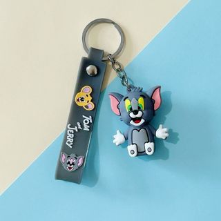 Móc Khóa ô tô xe máy Minion ,Tom,Jerry Đáng Yêu Nhiều Mẫu Dễ Thương Phụ Kiện Túi Xách, Balo Cute