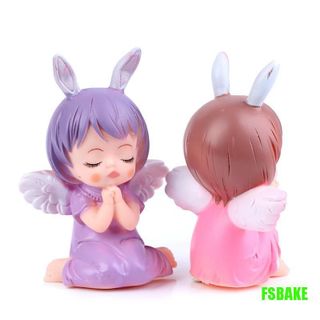 Trang trí taplo - Sét tượng thiên thần búp bê anne đặt bàn học bàn làm việc siêu xinh và dễ thương