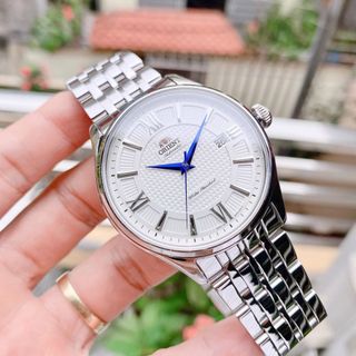 Đồng Hồ Orient Máy Pin Kim Trôi Dây Thép