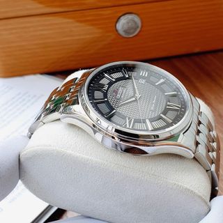 Đồng Hồ Orient Máy Pin Kim Trôi Dây Thép